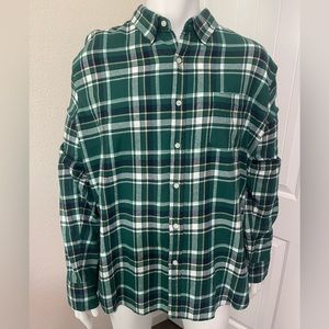 J Crew Slim Fit Flannel Shirt